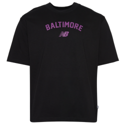Men's - New Balance Baltimore City T-Shirt - Black/Black