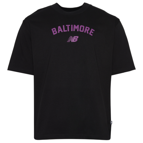 MENS - New Balance Baltimore City T-Shirt - Black
