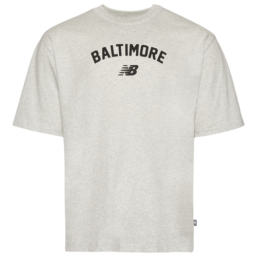 MENS - New Balance Baltimore City T-Shirt - Ash Heather