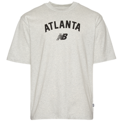 Men's - New Balance Atlanta City T-Shirt - Ash Heather/Ash Heather