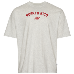 Men's - New Balance Puerto Rico T-Shirt - Ash Heather/Ash Heather