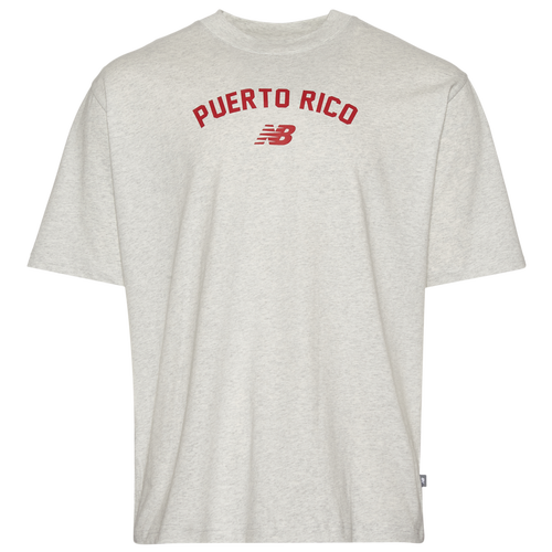 MENS - New Balance Puerto Rico T-Shirt - Ash Heather