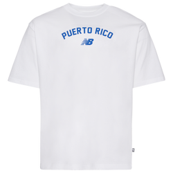 Men's - New Balance Puerto Rico T-Shirt - White/White