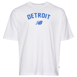 Men's - New Balance Detroit City T-Shirt - White/White