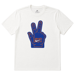 Boys' Grade School - Nike Knicks '26 Champs Foam Finger T-Shirt - White/Blue