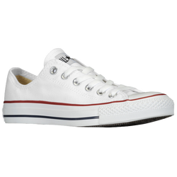 Boys' Grade School - Converse Chuck Taylor Ox  - White/White/Red