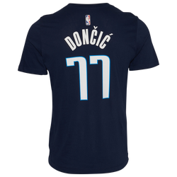 Men's - Nike NBA Restart Name & Number T-Shirt - Navy/White