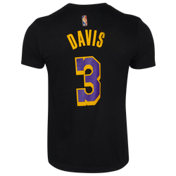 Men's - Nike NBA Restart Name & Number T-Shirt - Black/Yellow