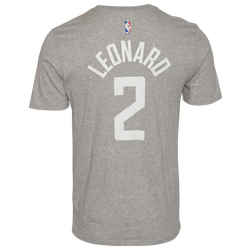 Men's - Nike Clippers Restart Name & Number T-Shirt - Grey/White
