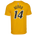 Nike NBA Restart Name & Number T-Shirt - Men's Gold/Black