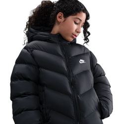 Boys' Grade School - Nike ADP Puffer  - Black/White