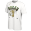 Nike Bucks Locker Room Champ T-Shirt - Men's White/Green