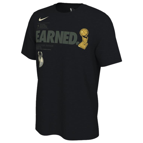 

Nike Mens Milwaukee Bucks Nike Bucks Parade T-Shirt - Mens Black/Green Size M