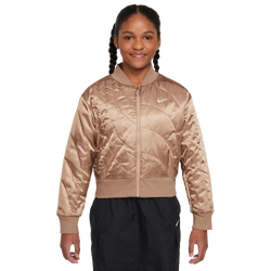 Girls' Grade School - Nike Sty Star Jacket  - Hemp/White