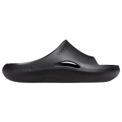 Women's - Crocs Mellow Slides - Black/Black