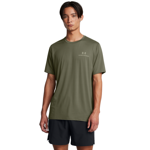 

Under Armour Mens Under Armour Vanish Energy Short Sleeve T-Shirt - Mens Green/Green Size M