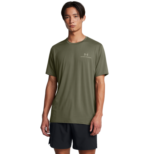 

Under Armour Mens Under Armour Vanish Energy Short Sleeve T-Shirt - Mens Green/Green Size L