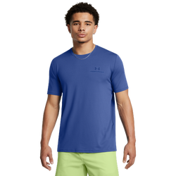 Men's - Under Armour Vanish Energy Short Sleeve T-Shirt - Tech Blue/Tech Blue