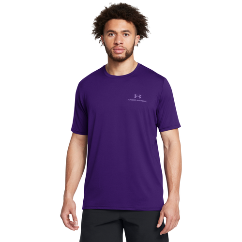 

Under Armour Mens Under Armour Vanish Energy Short Sleeve T-Shirt - Mens Purple/Purple Size XS