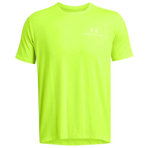 

Under Armour Mens Under Armour Vanish Energy Short Sleeve T-Shirt - Mens Black/High Vis Yellow Size M