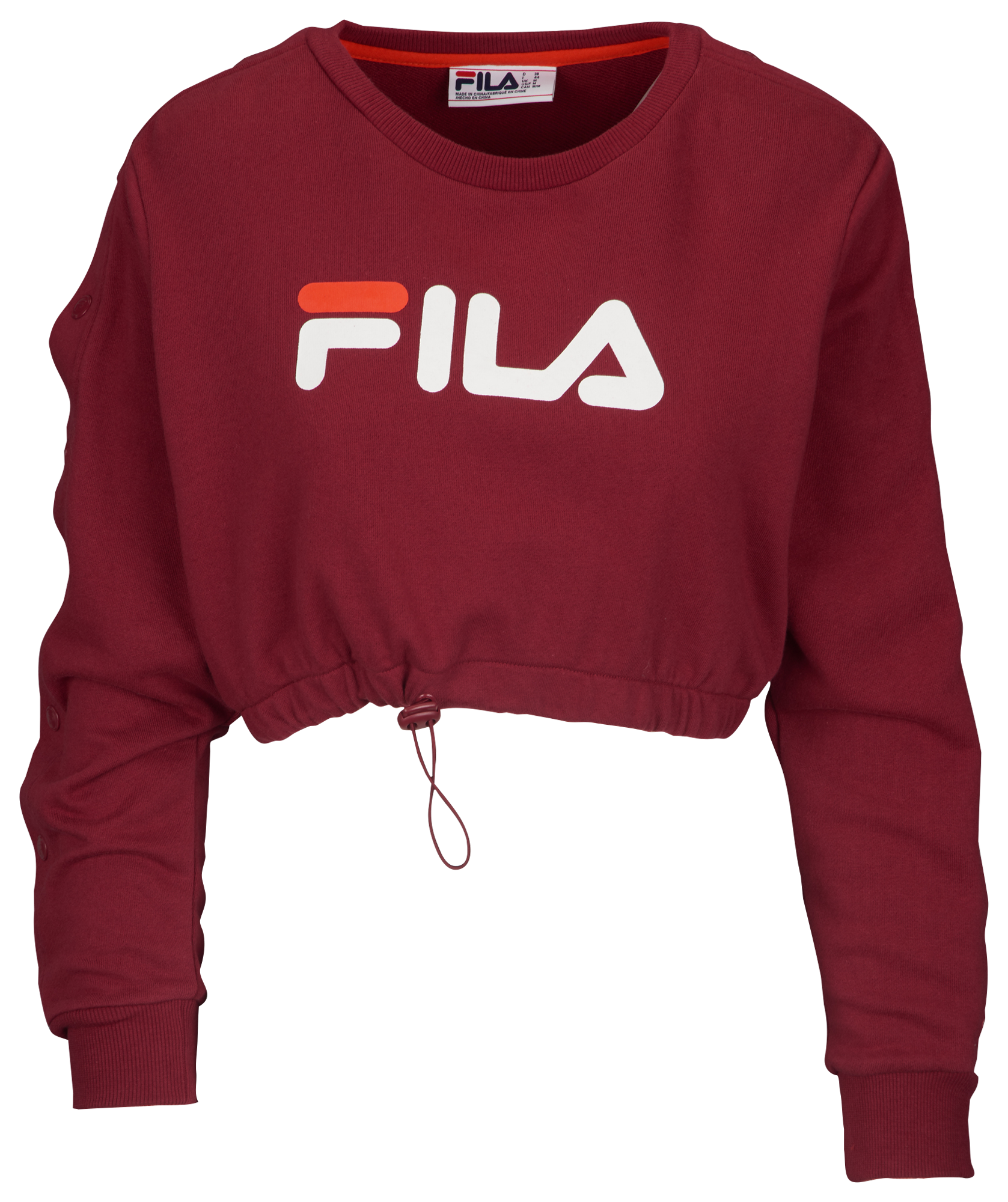 fila charlotte crop sweatshirt