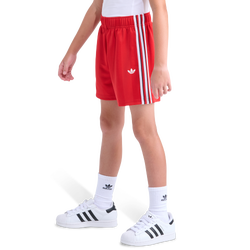 Boys' Grade School - adidas Archieve Soccer Shorts  - White/Scarlet