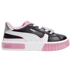 Girls' Toddler - PUMA Cali LOL Beats  - Black/Pink/Silver
