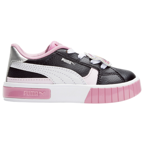 

PUMA Girls PUMA Cali LOL Beats - Girls' Toddler Shoes Black/Pink/Silver Size 07.0