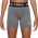 Nike Pro 3" Shorts  - Girls' Grade School Carbon Heather/White