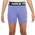 Nike Pro 3" Shorts  - Girls' Grade School Light Thistle/White