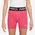 Nike Pro 3" Shorts  - Girls' Grade School Aster Pink/White