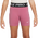Nike Pro 3" Shorts  - Girls' Grade School Peony/White