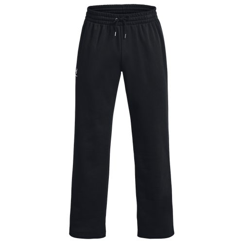 

Under Armour Mens Under Armour Essential Fleece Pants - Mens Black/White Size S