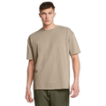 Under Armour Oversized Heavyweight Short Sleeve - Under Armour Timberwolf Taupe/White