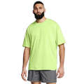 Under Armour Oversized Heavyweight Short Sleeve - Under Armour Morph Green/White