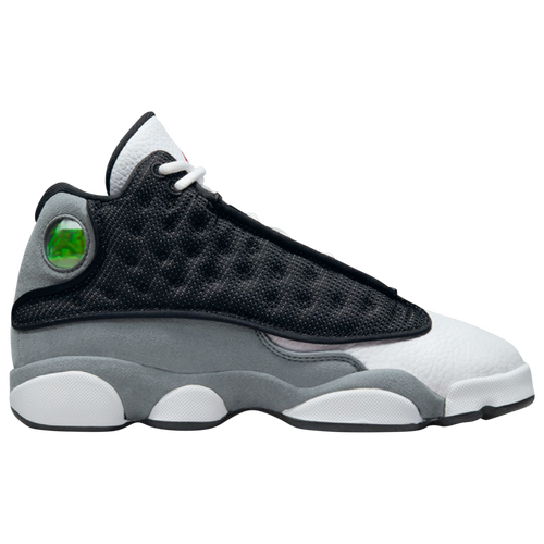 

Boys Jordan Jordan Retro 13 - Boys' Grade School Shoe White/Black/Red Size 04.0