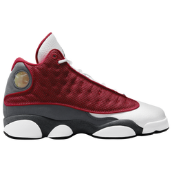 Boys' Grade School - Jordan Retro 13 - White/Red/Grey