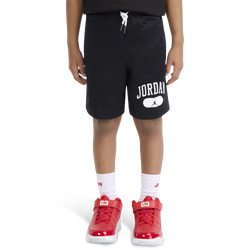 Boys' Preschool - Jordan Mesh PE Shorts  - White/Black