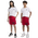 Jordan Mesh PE Shorts  - Boys' Grade School Red/White