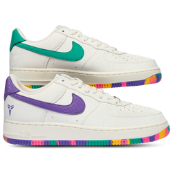 Men's - Nike Kobe Air Force 1 Low  - Hyper Purple/Emerald Green/Low Sail