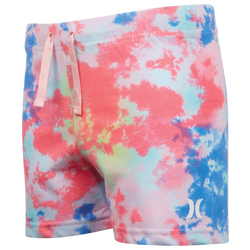 Girls' Grade School - Hurley Tie-Dye Shorts - Multi/Pink