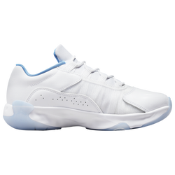 Boys' Grade School - Jordan Retro 11 Low  - White/Armory Navy/Univ Blue