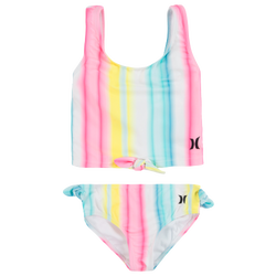 Girls' Toddler - Hurley Crop Tankini 2 Piece Swim Set - White