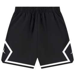 Boys' Grade School - Jordan Diamond Woven Short  - Black/White