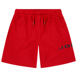 Boys' Preschool - Jordan Baseline Mesh Shorts - Gym Red/Multi