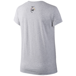 Women's - Nike N7 Graphic V-Neck T-Shirt - White