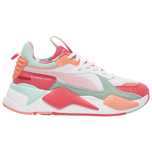 

PUMA Girls PUMA RS-X - Girls' Grade School Shoes White/Coral/Teal Size 05.5
