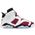 Jordan Retro 6 - Boys' Grade School White/Black/Carmine