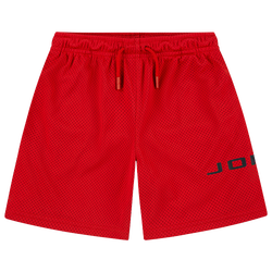 Boys' Grade School - Jordan Baseline Mesh Shorts - Multi/Gym Red