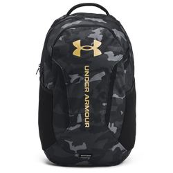 Adult - Under Armour Hustle 6.0 Backpack - Black/Black/Metallic Gold